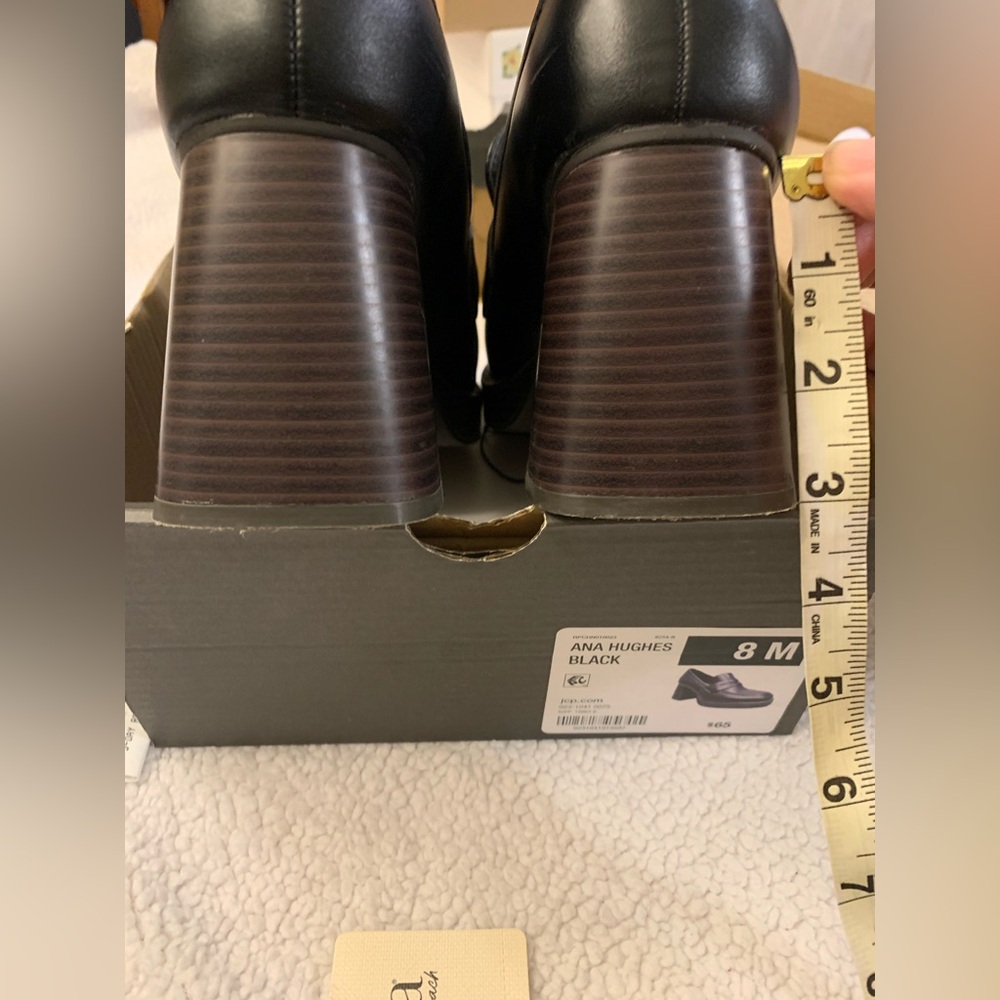 a.n.a Black Loafers with Platform Sole - Picture 3 of 3